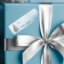 Waldland Arctic Hare Weihnachtsgeschenk-Label