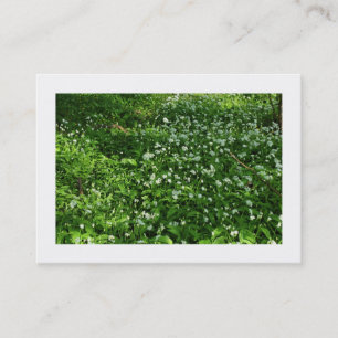 Waldland-Blume (begrenzt) Visitenkarte