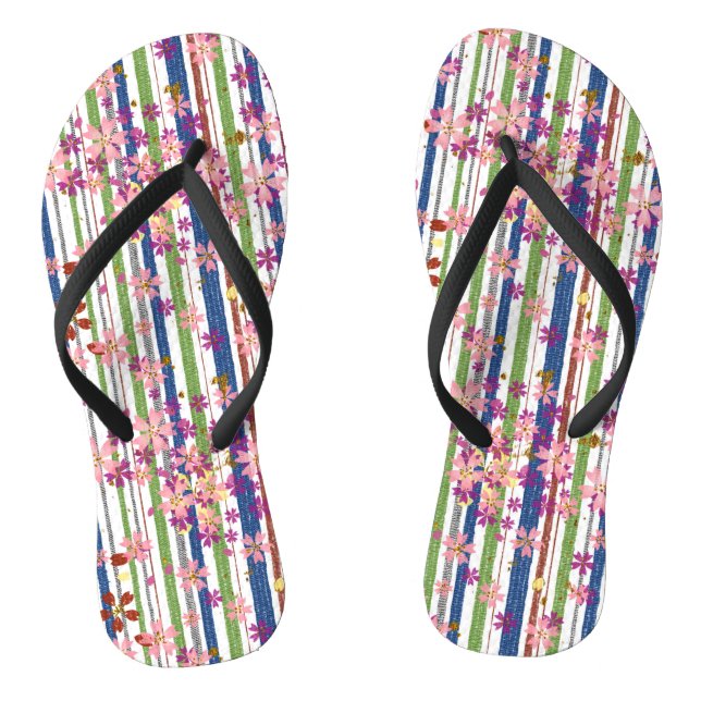 Waldland-Blume Flip Flops (Fußbett)
