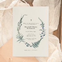 Waldland Fern Forest Berry Christening Taufe