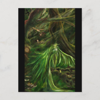 Waldland grün - Postkarte