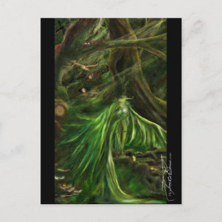 Waldland grün - Postkarte