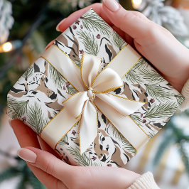 Waldland-Hirschwald Geschenkpapier