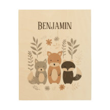 Waldland Kinderzimmer Minimalistisch