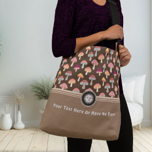 Waldland Mushroom Boho Celestial Forest Hippie Tragetaschen Mit Langen Trägern