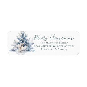 Waldland Pine Dei Weihnachten Rücksendeadresse