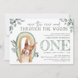 Waldlandgrün | Waldtiere und Regenbogen