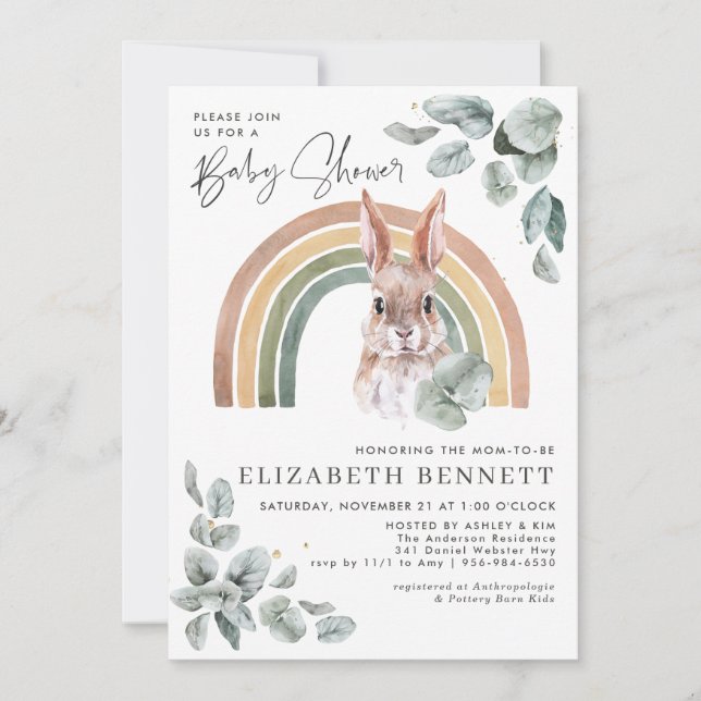 Waldlandgrün | Waldtiere und Regenbogen (Vorderseite)