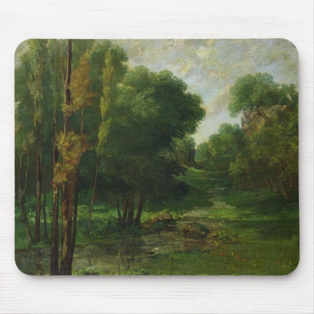 Waldlandschaft, 1864 mousepad (Vorne)
