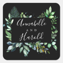 Waldlandschaft Elegante Hochzeit