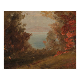 Waldlandschaft im Herbst Hudson oder Maine 1860 Ar Poster