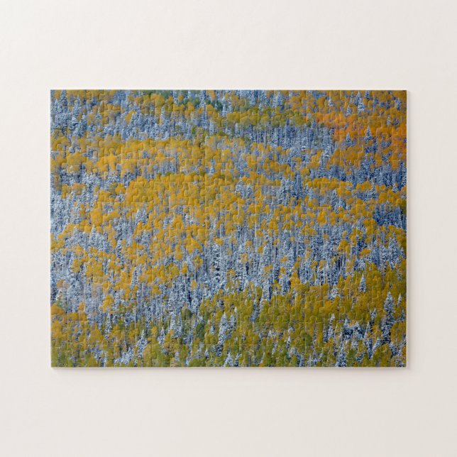 Waldlandschaft im Herbst Puzzle (Horizontal)