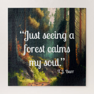 Waldlandschaft Puzzle