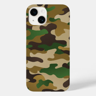Waldlandschaft Urbane Camouflage Grüner brauner Sa Case-Mate iPhone 14 Hülle