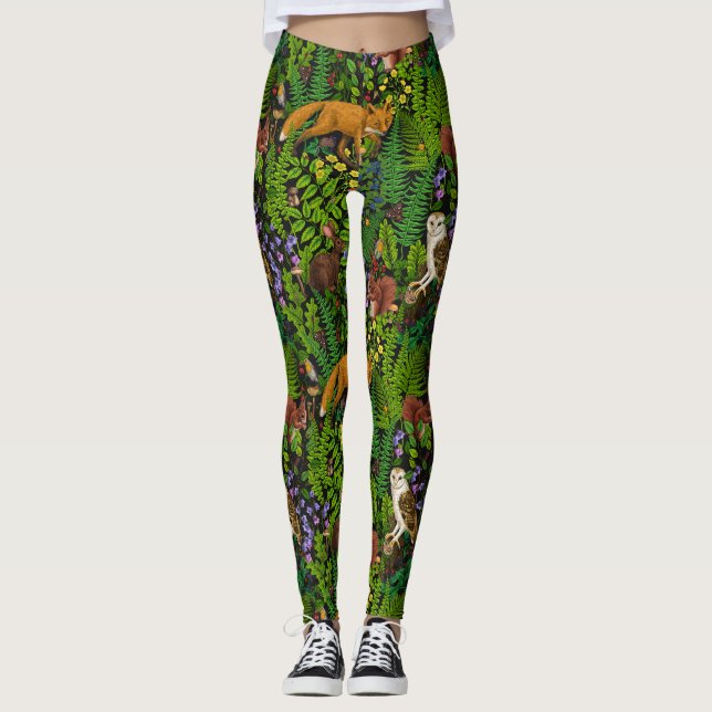 Waldleben Leggings (Vorderseite)