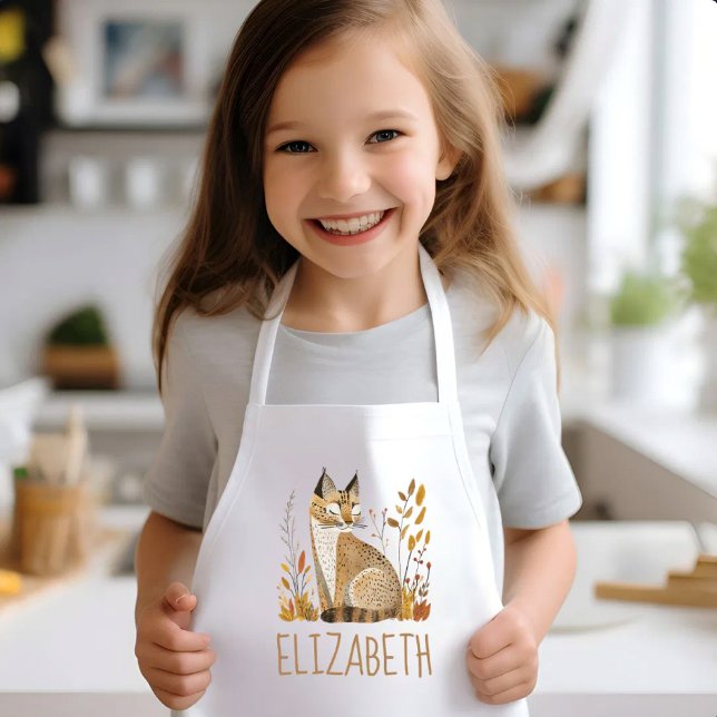 Waldluchs süß personalisiert kinderschürze (Von Creator hochgeladen)