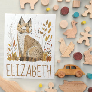 Waldluchs süß personalisiert puzzle