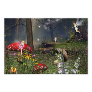 Waldmärchen Fotodruck