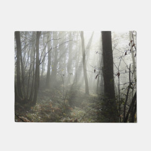 Waldmorning nebelige Türmatte