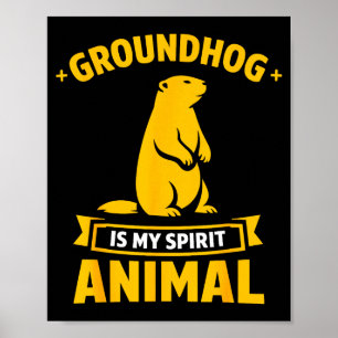 Waldmurmeltier _1  poster