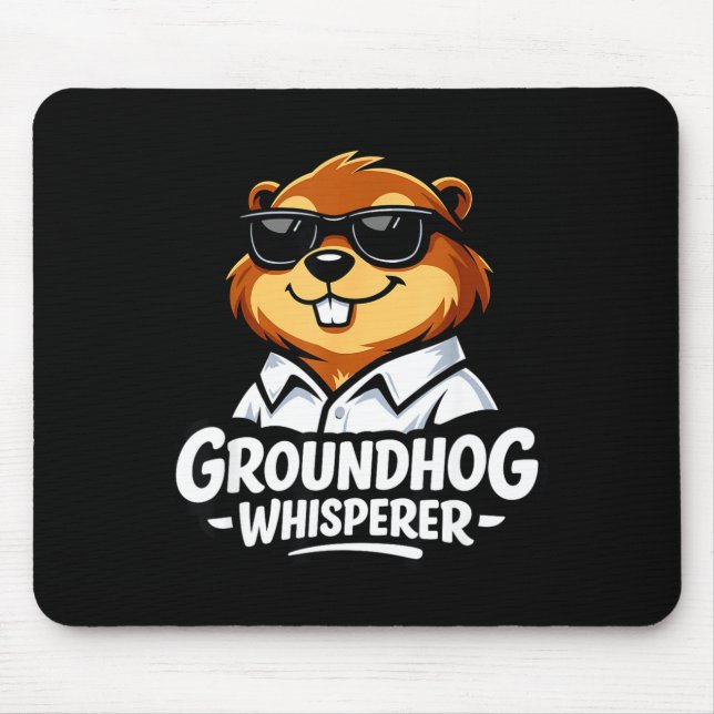 Waldmurmeltier _2  mousepad (Vorne)