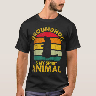 Waldmurmeltier ist mein spirituelles Tier Lustiger T-Shirt