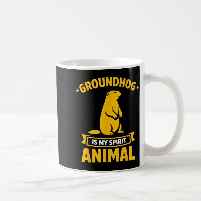 Waldmurmeltier  kaffeetasse (Rechts)