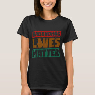 Waldmurmeltier lebt Retro Vintage Tierliebhaber Mä T-Shirt