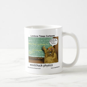 Waldmurmeltier Physik Lustige Geschenke T-Shirts T Tasse