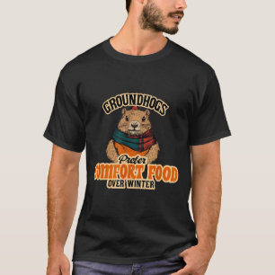 Waldmurmeltiere bevorzugen Comfort Food gegenüber T-Shirt