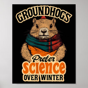 Waldmurmeltiere bevorzugen Wissenschaft gegenüber Poster