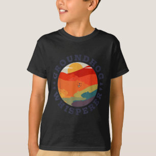 Waldmurmeltierflüsterer Retro Vintage Woodchuck Ti T-Shirt