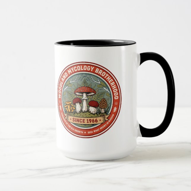Waldmykologie-Bruderschaft Tasse (Rechts)