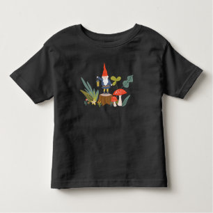 Waldnome und Pilze Kleinkind T-shirt