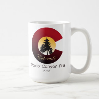 Waldo Schlucht-Feuer Kaffeetasse