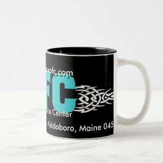 Waldoboro Fitness-Mitte-Kaffee-Tasse Zweifarbige Tasse
