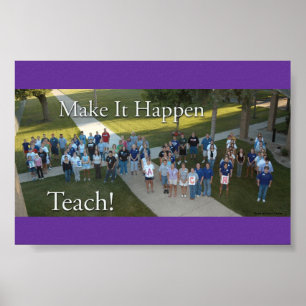 Waldorf Uni-Ed-Abteilung Poster