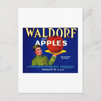 Waldorfäpfel Postkarte