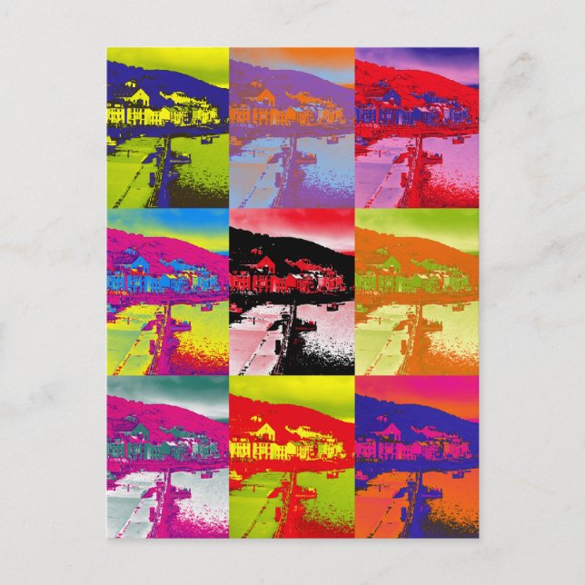 WALDORTE POSTKARTE (Vorderseite)