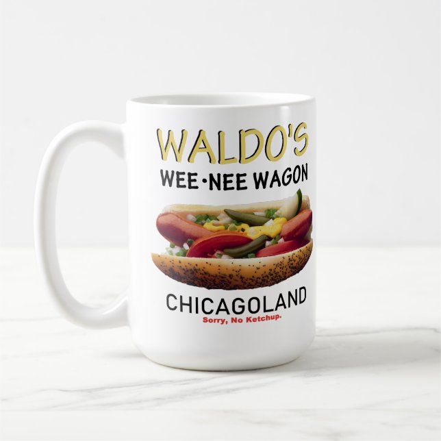 Waldo's Wee Nee Wagon, Chicagoland Kaffeetasse (Links)