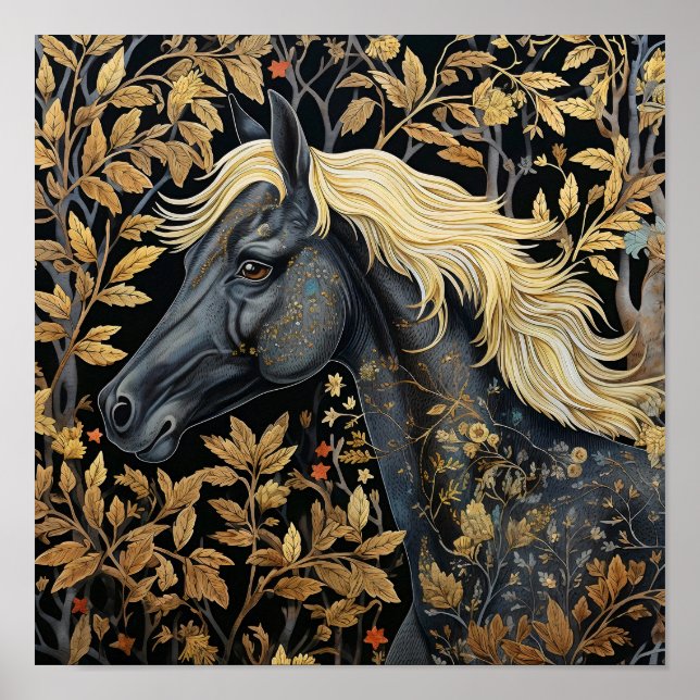 Waldpferd Poster (Vorne)