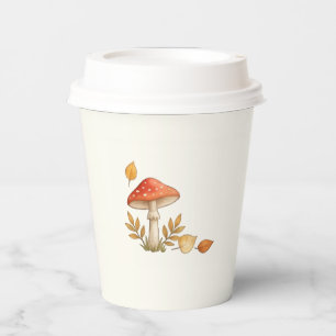 Waldpilz-Herbst-Baby-Party-Papierbecher Pappbecher