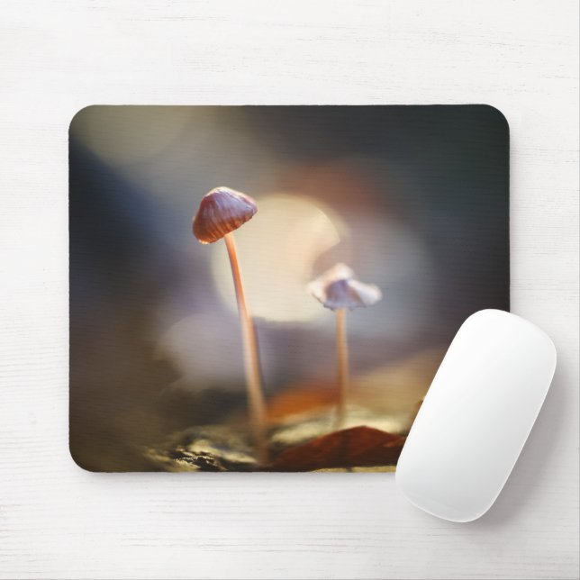 Waldpilze Natur-Foto Mousepad (Mit Mouse)