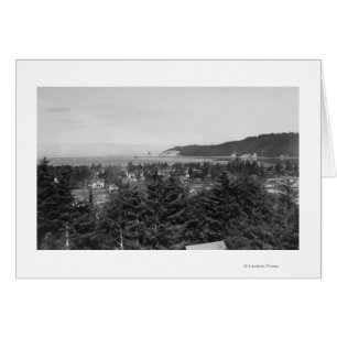 Waldport, Oregon Town View West