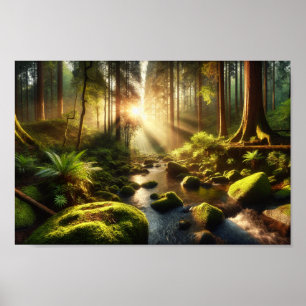 Waldposter Poster