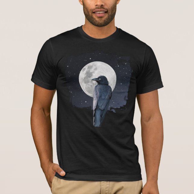 Waldrabe Cold Moon T-Shirt (Vorderseite)