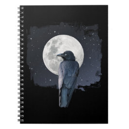 Waldrabe Kalter Mond Notizblock