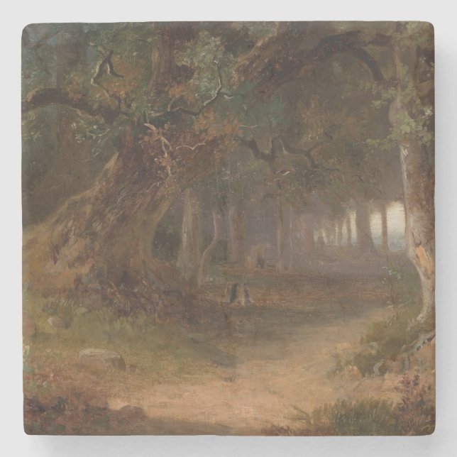 Waldrand - Józef Szermentowski Steinuntersetzer (Vorderseite)