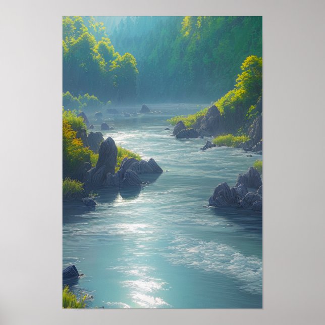 Waldrand Rush Poster (Vorne)