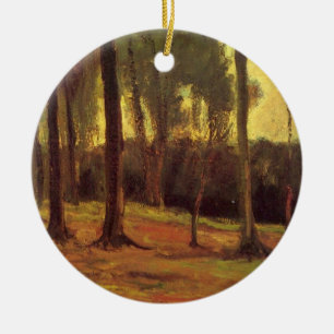 Waldrand von Vincent van Gogh Keramikornament